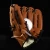 Import Professional  Leather Baseball Softball Gloves Mitts Hand Thrower 10.5/11.5/12.5 from China