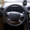 Professional manufacturer anti-slip silicone Design leather steering wheel cover