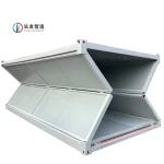 Professional Manufacturer rock wool board folding container house for refugee camp