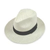 Promotional custom cheap summer beach stock panama straw hat