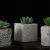 Promotional high quality small bonsai cactus succulents artificial plant potted with terrazzo pot