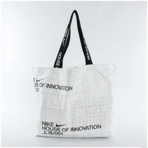 Promotional Unique Customized logo printed waterproof Dupont paper bag made in China for Wholesale