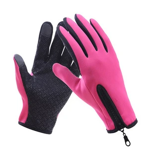 Provide Newest style high quality fashion winter ski snow gloves