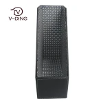 Pu leather office desktop file box
