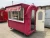 Import Push hands food cart / Hamburg mobile restaurant from China