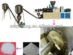 PVC Plastic Granulating Machine hot cut pvc plastic granulating machine