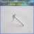 Import Q195 Carbon Steel white zinc plated Umbrella Head Roofing nails from China