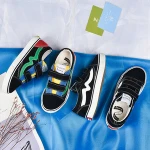 Quality boys kids casual wholesale sneaker fashion kid children shoe luxury putian brands children canvas sports shoes