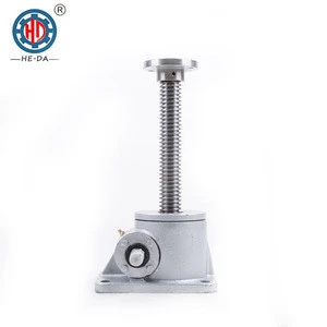 Quality guarantee electric screw manual lifting 200 ton hydraulic jacks high pressureworm gear
