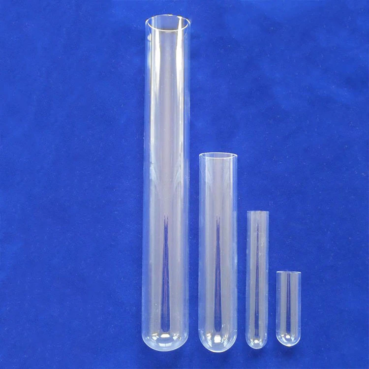 Quartz glass test tube