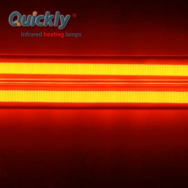 quartz infrared heating element for microwave oven