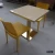 Import quartz stone outdoor restaurant tables and chairs from China