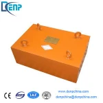 RCYD dry belt conveyor overband magnetic separator price