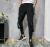 Import Ready To Ship Low Moq Hot Sale High Street Fashion Mens Black Nylon Cargo Pants from China