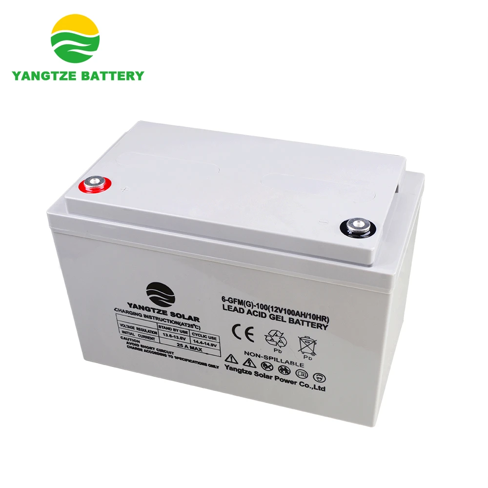 Rechargeable energy storage gel 12v 100 ah ups batteries