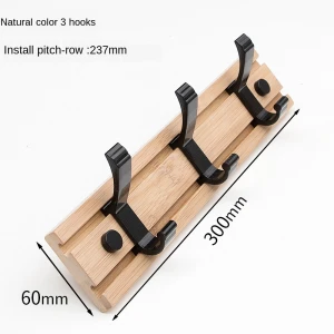 Recommend wood coat hook wall mounted coat rack