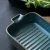 Import Rectangular Ceramic Baking Pan Baked Deep dish Household Bakeware with Double Habdles heat resistance from China