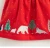 Import Red color baby girl dress brace skirt with cute printed lovely sweet style sleeveless baby girl dress with dark blue color from China
