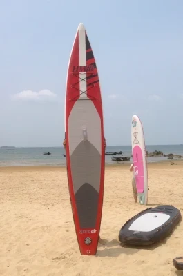Red Popular Inflatable Surfing Race Stand-up Paddle Board