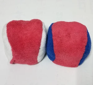Red&amp;Blue Round Cotton Bowling resin grip bag NBG-103
