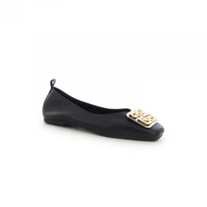 RENR new summer comfortable flat shoes, square head shallow mouth single shoes