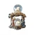 Import resin fine crafts Religious manger jesus birth 65MM  water globe for souvenir from China