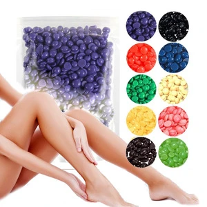 RISESUN Oem 100G 300G 500G 1000G  Packing 15 Flavors Depilatory Hair Removal Wax Beans For  Man And Women