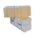 Import RONGSHENG ISO CE 1260C Refractory Ceramic Fiber Module Heat Insulation with Anchor from China