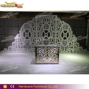 room white plastic high divider screen decoration for wedding and event