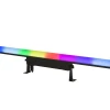 Round pixie strip 124 RGB LED point control bar light wedding lighting dj equipment