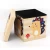 Import RTS Cute Animal Kids Toy Storage Ottoman Pouf Square with Removable Lid Folding Step Stool Box from China