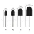 Import Rubber drill bit Nail sanding cap electric nail drill from China