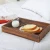 Import Rustic style wooden lath breakfast dish tray rectangular display stand wood storage crate from China