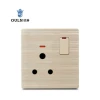 S40 UK standard HOT sale 13A 220V 3pin universal electric socket PC FIame Resistant Material China  factory wall sockets switch