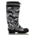 Import Safty camouflage print men waterproof heel rain boots rubber boots gumboots from China