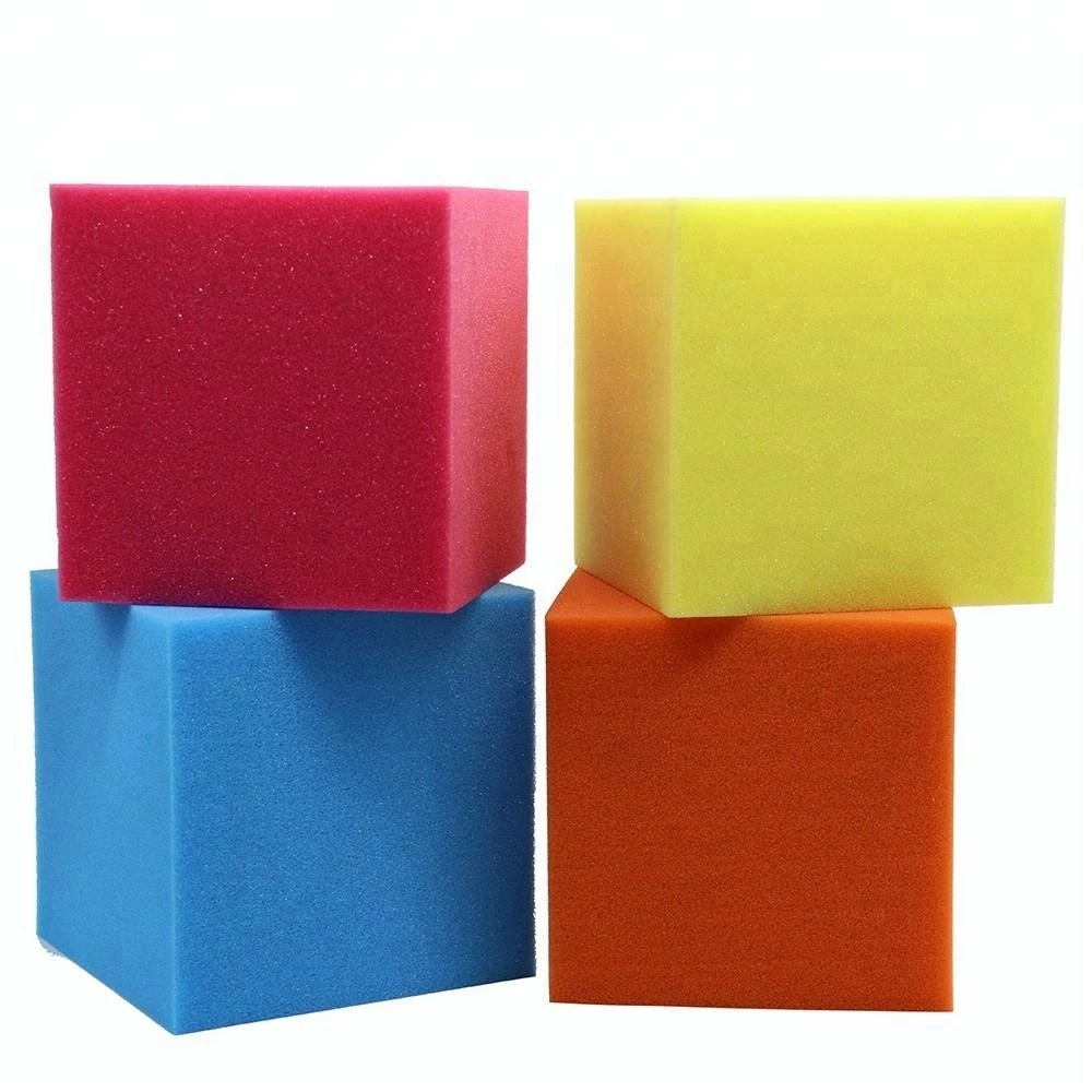 Safty Environmental Protection Material Polyurethane Foam Cubes For Kidz Learning Activity