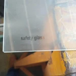 sandblasting tempered frosted glass shower wall panels