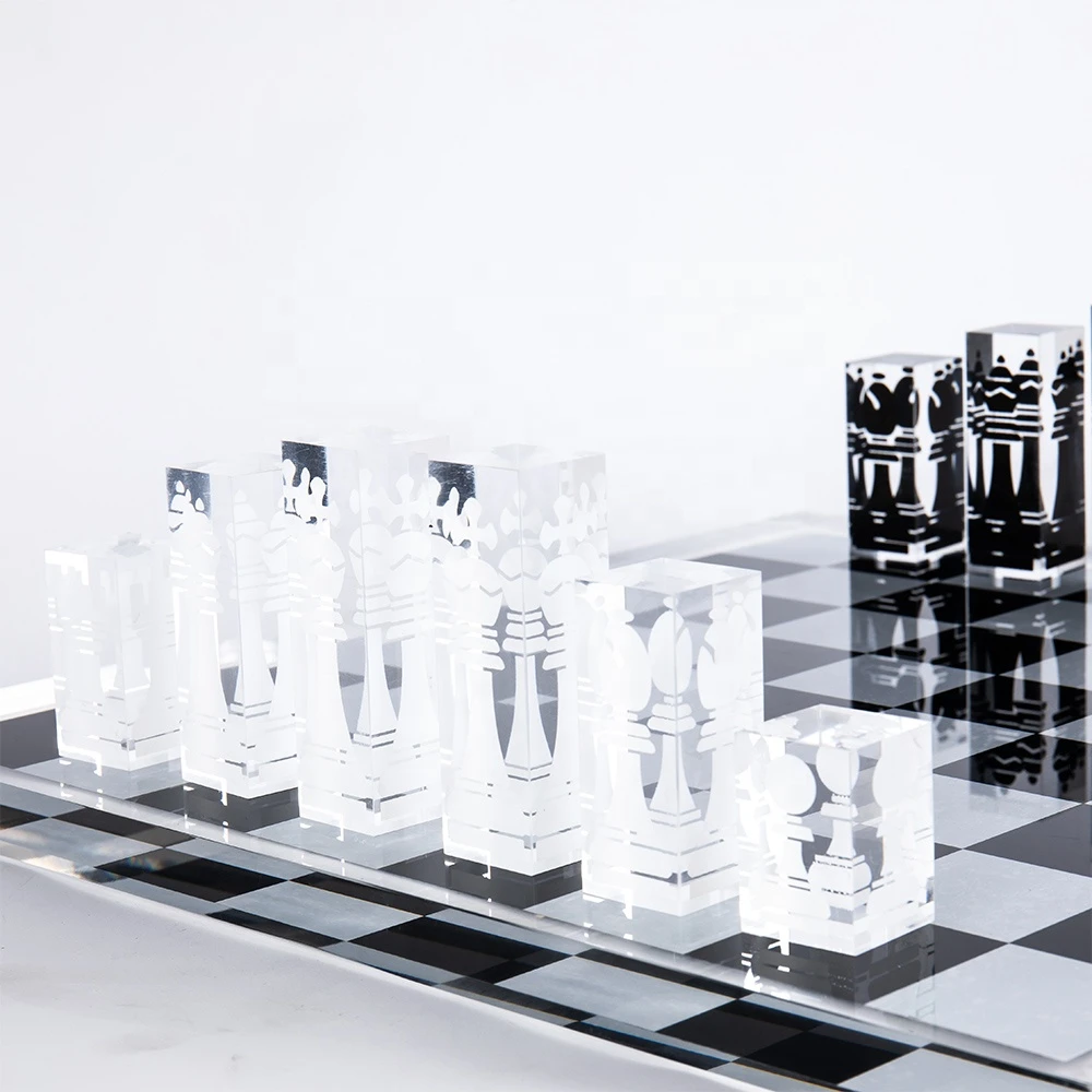 Satom Any Color Novelty Game Unique Chess Board Themed Chess Set