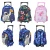 Import School Bag Trolly Mermaid Astronaut Fairy Tale Cartoon Kids Backpack For School 2 Wheels from China