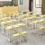 Import School furniture wholesale standard size of school desk chair for student from China