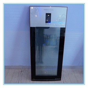 Screen printing glass door for wine refrigerator parts