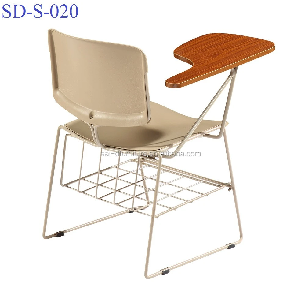 SD-S-020 College Classroom Student Reading Chair, Student Study Chair With Tablet