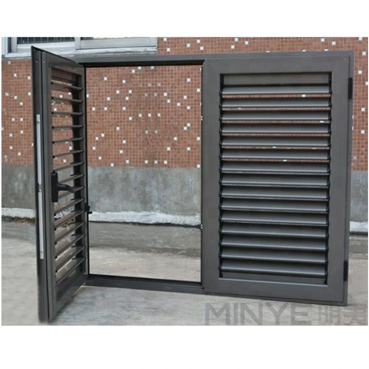 Shanghai Minye aluminum louver window shutters