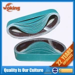 Sharp zirconic grinding belt abrasive tool