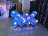 Shenzhen Ledcolourlight 360degree Led Falling Star Light Bar 3D DMX Led Meteor Light DJ Night Club