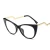 Import SHINELOT Trendy Cat Eye Girls Glasses Frame Wholesale Optical Eyewear With Bent Temple Custom Logo from China