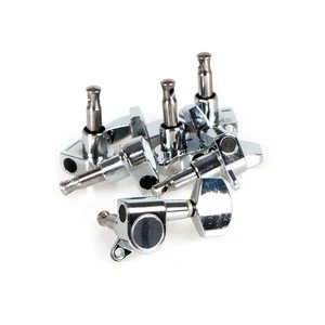 Silver Color Alloy High Quality  Metal Guitar Tuner For Screwing String