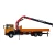 Sinotruk 14 ton howo 6x4 Knuckle Boom truck mounted crane
