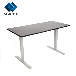 Small computer desk adjustable sit to stand desk ergonomic lifting table