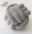 Import Small Knot Pillow Velvet Pillow Soft Toy Knot Cushion with hollow fiber filled Super Chunky Knot Seat Cushion from China